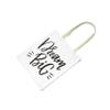 Le Jardin du Lin Printed Cotton Tote Bag, Foldable, 34 x 40 cm view 3