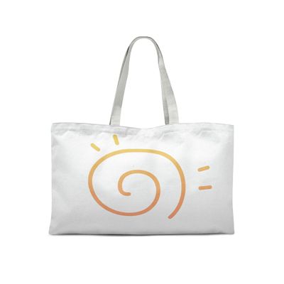 Le Jardin du Lin Printed Folding Cotton Tote Bag with Two Long Handles, 47 x 42 cm