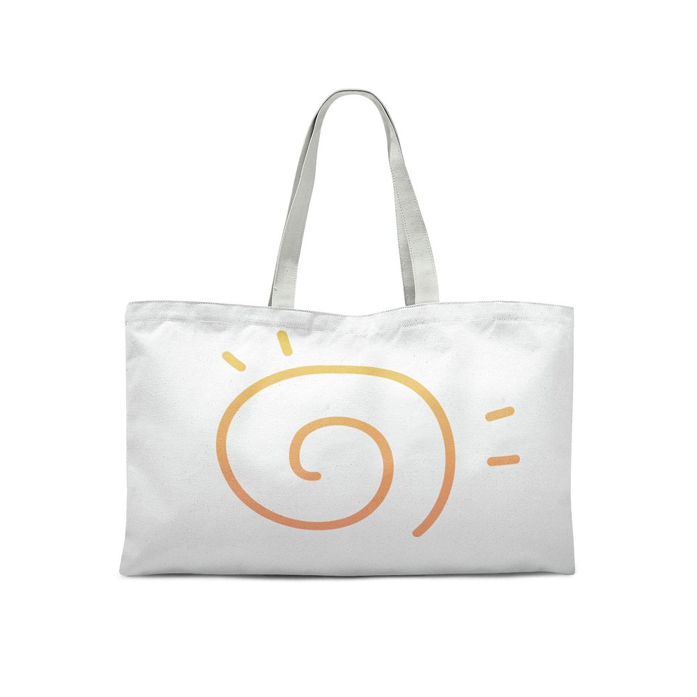 Le Jardin du Lin Printed Folding Cotton Tote Bag with Two Long Handles, 47 x 42 cm