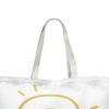 Le Jardin du Lin Printed Folding Cotton Tote Bag with Two Long Handles, 47 x 42 cm view 2