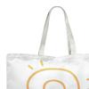 Le Jardin du Lin Printed Folding Cotton Tote Bag with Two Long Handles, 47 x 42 cm view 3