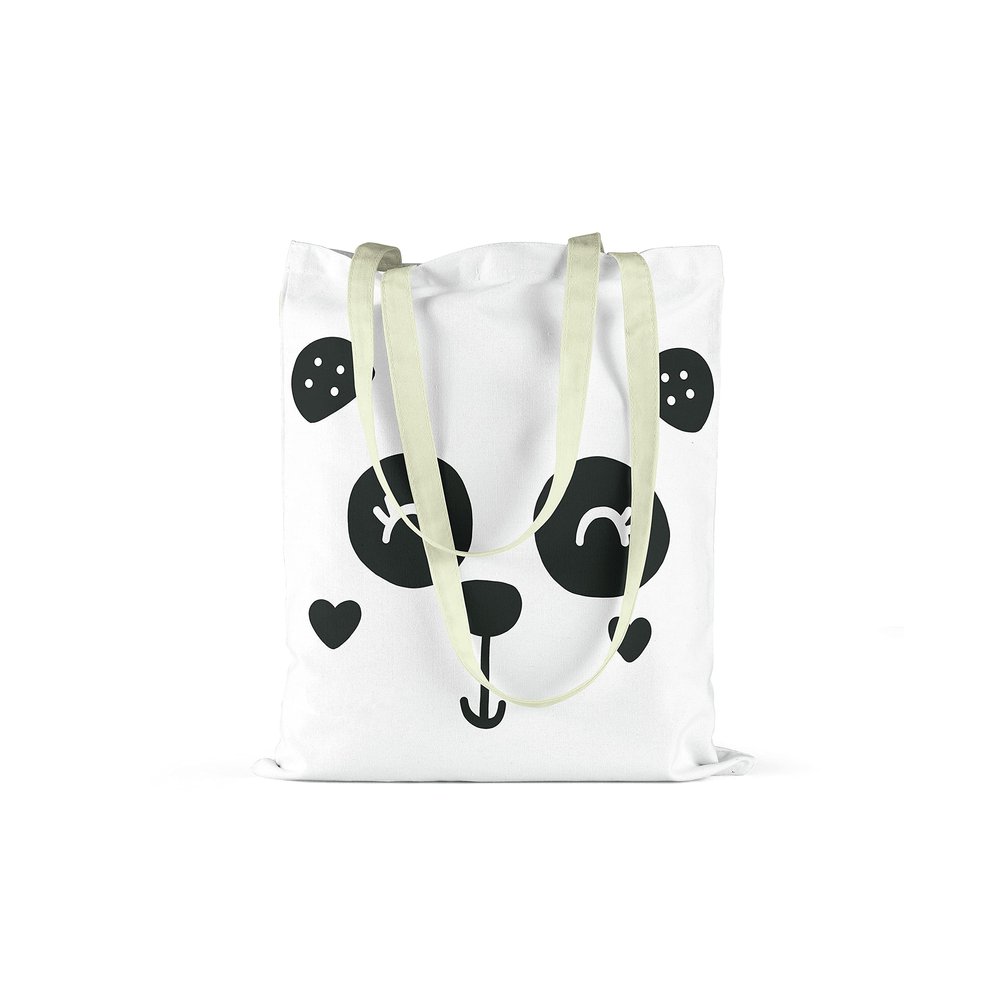 Le Jardin du Lin Printed Foldable Cotton Tote Bag, 34 x 40 cm