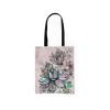 Le Jardin du Lin Printed Foldable Shopping Tote with Two Long Black Handles, 48 x 55 cm view 2
