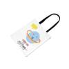 Le Jardin du Lin Printed Shopping Bag with Two Long Black Handles view 3