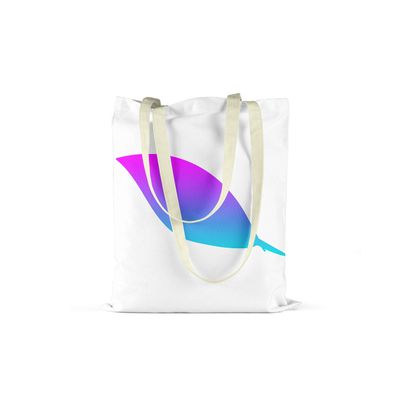 Le Jardin du Lin Printed Reusable Cotton Tote Bag, Foldable, 48 x 55 cm
