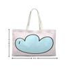 Le Jardin du Lin Printed Reusable Cotton Tote Bag, Foldable, 50 x 40 cm view 4