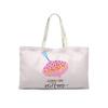 Le Jardin du Lin Printed Reusable Cotton Tote Bag, Foldable, 50 x 40 cm view 1