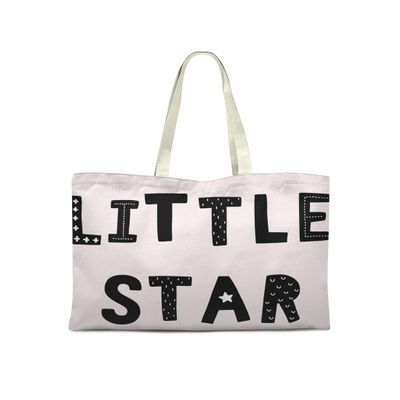 Le Jardin du Lin Printed Reusable Cotton Tote Bag, Foldable, 50 x 40 cm