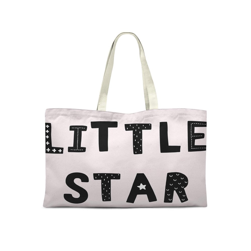 Le Jardin du Lin Printed Reusable Cotton Tote Bag, Foldable, 50 x 40 cm