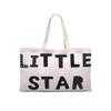Le Jardin du Lin Printed Reusable Cotton Tote Bag, Foldable, 50 x 40 cm view 1