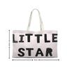 Le Jardin du Lin Printed Reusable Cotton Tote Bag, Foldable, 50 x 40 cm view 4