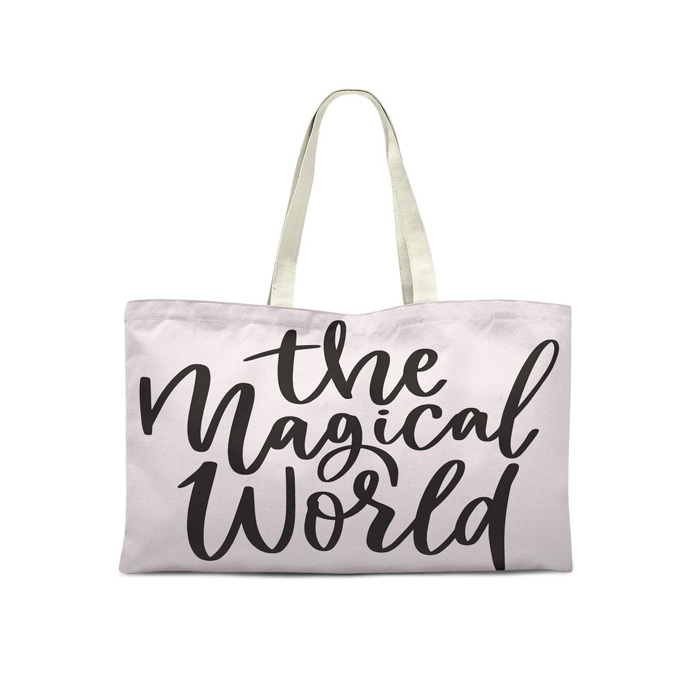 Le Jardin du Lin Printed Reusable Foldable Cotton Tote Bag, 50 x 40 cm