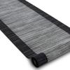 rugsx Non-Slip Carpet Runner Strip, Modern Low-Pile for Kitchen, Hallway & Living Room, Sold by the Meter, Anthracite, 57 x 480 cm view 1