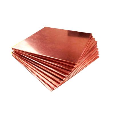 Temhyu Shuxiang Copper Sheet, Heat-Conductive T2/T3 Pure Copper Foil, 1 mm, 10 pcs