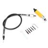 Kuuleyn Electric Wood Carving Chisel Tool Set, Yellow Handle with Wrench view 4
