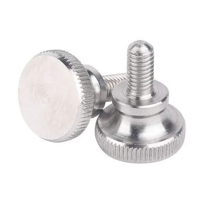 Runxingfu Stainless Steel Flat Knurled Head Screws, M2-M6