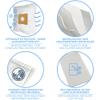 MohMus 10 Premium Vacuum Bags for Miele Allergy Control – S 300, Performance 2300 – S749 view 3