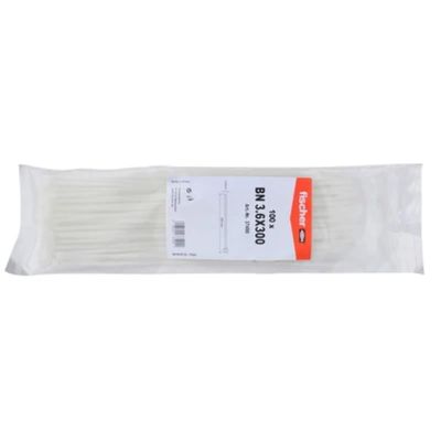 Nylon Cable Ties, 2.5 x 130 mm, 100-Pack