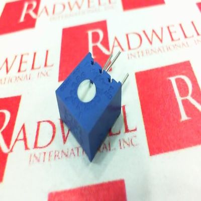 Trimmer Potentiometer, 2.5 kOhm, 10%, 1 Turn, Through-Hole, 3386X-1-252LF