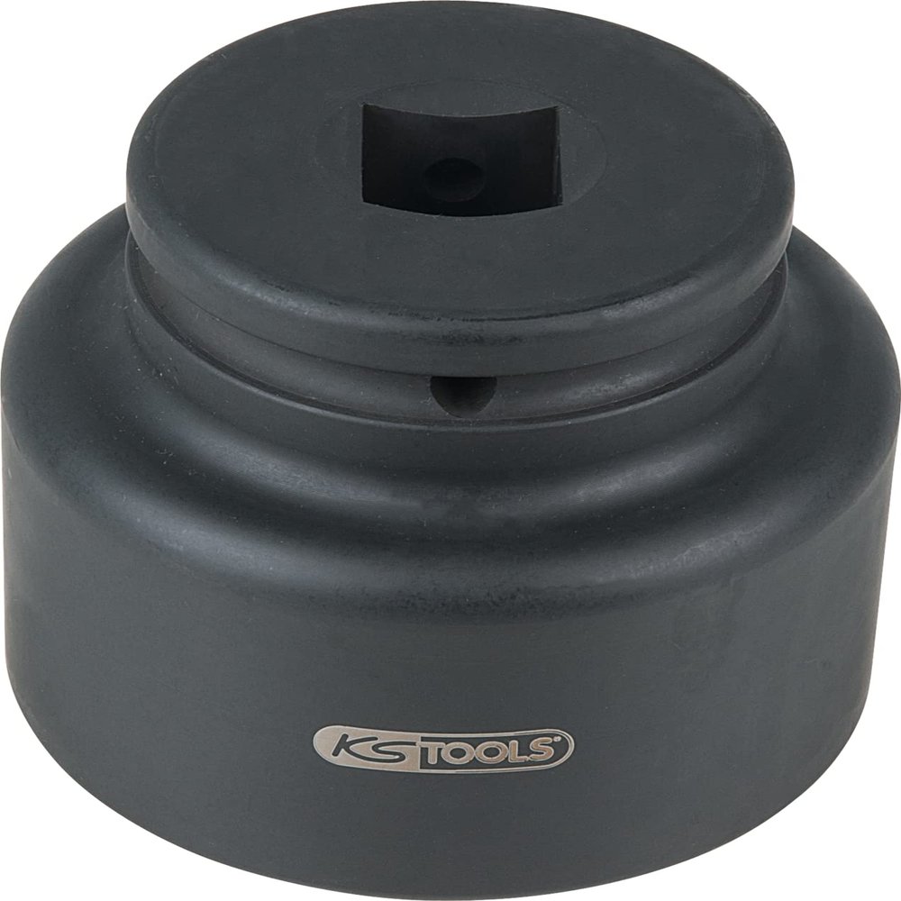 KS Tools 460.2715 3/4" 8-Point Axle Nut Socket, Short, 165 mm