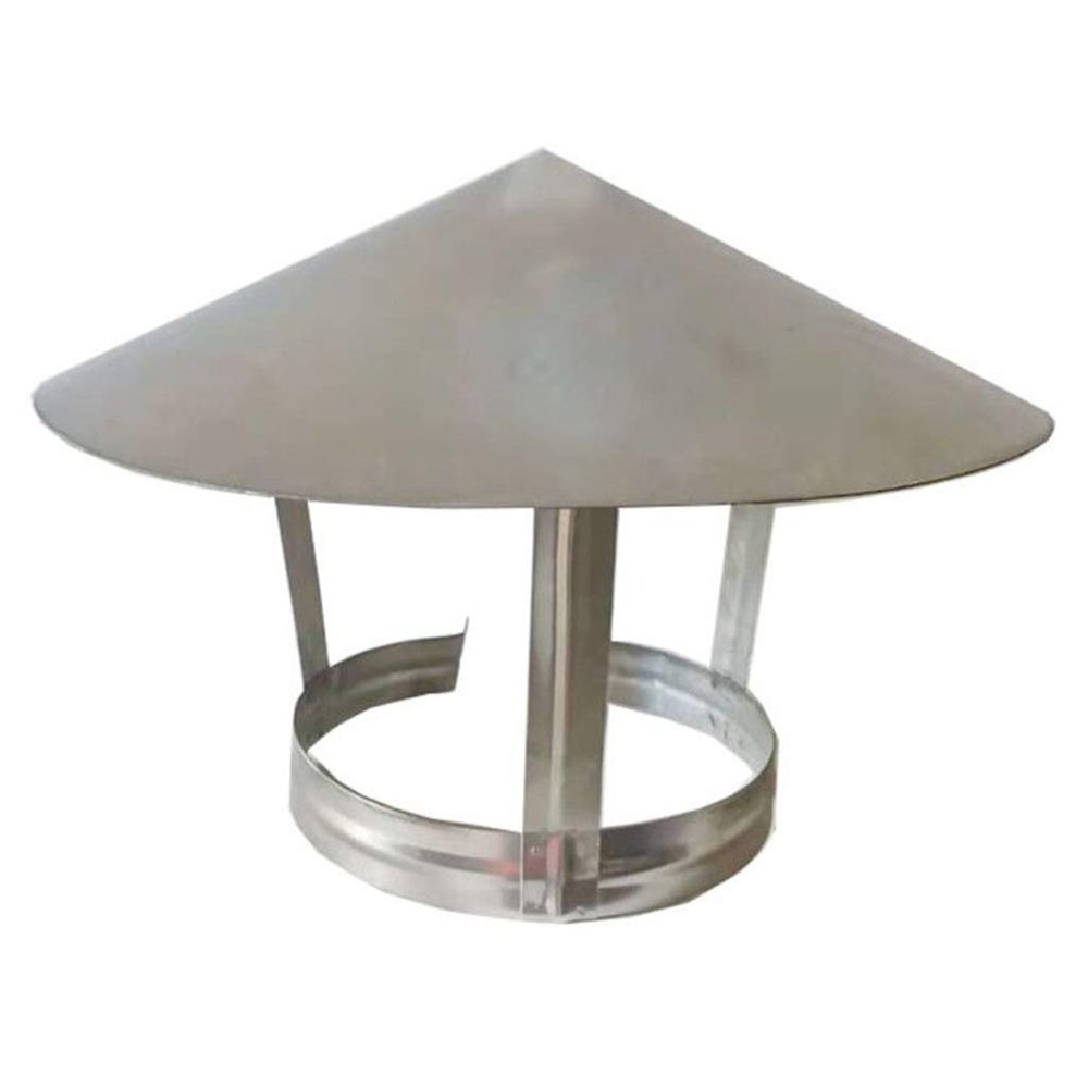 DZDZXQG Stainless Steel Chimney Rain Cap with Bird Guard, 160 mm