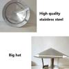 DZDZXQG Stainless Steel Chimney Rain Cap with Bird Guard, 160 mm view 4