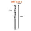 Xuulan Xianglaa Compression Router Bit, Two-Flute Spiral Carbide Cutter for Wood view 2