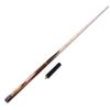 YRU 145 cm Handmade Snooker Cue, Ash Shaft, 3/4 Joint, 9.8 mm Tip, 2-Piece, 19 oz view 2