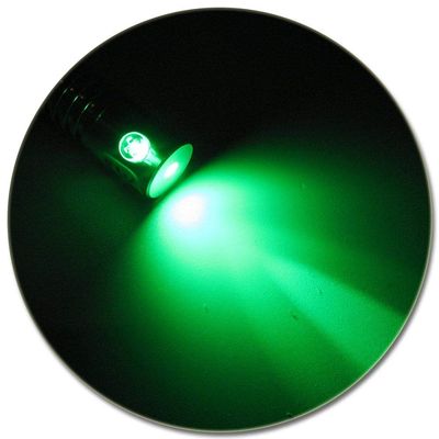 LED Adapter for Fiber Optics, Green Light