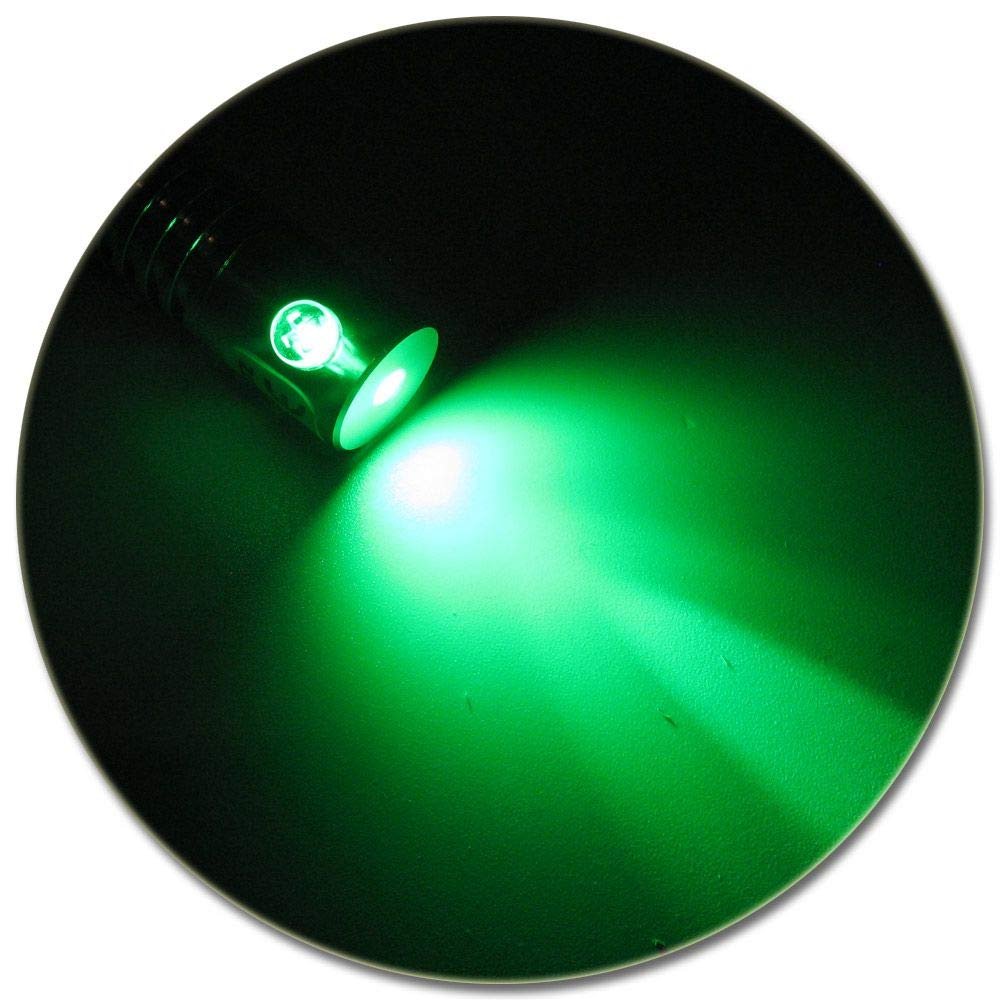 LED Adapter for Fiber Optics, Green Light