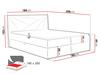 Mirjan24 Trifoli V Box Spring Bed, 180 x 200 cm, Kronos 09 view 4