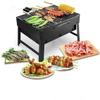 Portable Folding Tabletop Charcoal Grill for Outdoor Use view 3