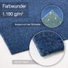 casa pura Artificial Turf Outdoor with Drainage Studs | By-the-Meter | Weather-Resistant & Quick-Drying | Turf Rug for Patio, Balcony and Leisure (Blue, 67 x 300 cm) view 2
