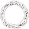 Aeromdale Rattan Wreath Decoration, Christmas Vine Ring, Floral Design, 30 cm, Ornament, Craft Accessory view 1