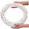 Aeromdale Rattan Wreath Decoration, Christmas Vine Ring, Floral Design, 30 cm, Ornament, Craft Accessory view 2
