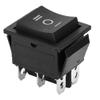 10-Pack Round Rocker Switches, 6-Pin KCD4 view 1