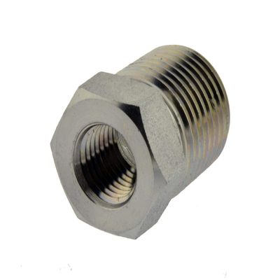 Reducing Nipple with R/NPT Threads R 1" Male to NPT 1" Female, 40 bar Stainless Steel