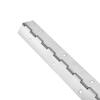 Gedotec Screw-On Piano Hinge | Rolled Door Hinge | Stainless Steel 1.44016 | 1200 x 32 mm | STABILO | Drilled Furniture Hinge | 1 pc. Continuous Hinge view 2