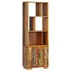 CHAHO Bookshelf, Freestanding Shelf for Living Room, Office or Bedroom, 60 x 35 x 180 cm, Reclaimed Solid Wood view 1