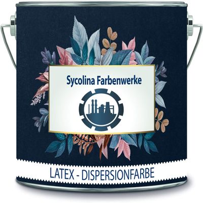 Sycolina Farbenwerke Latex Emulsion Wall Paint, Macchiato Beige, 5 L
