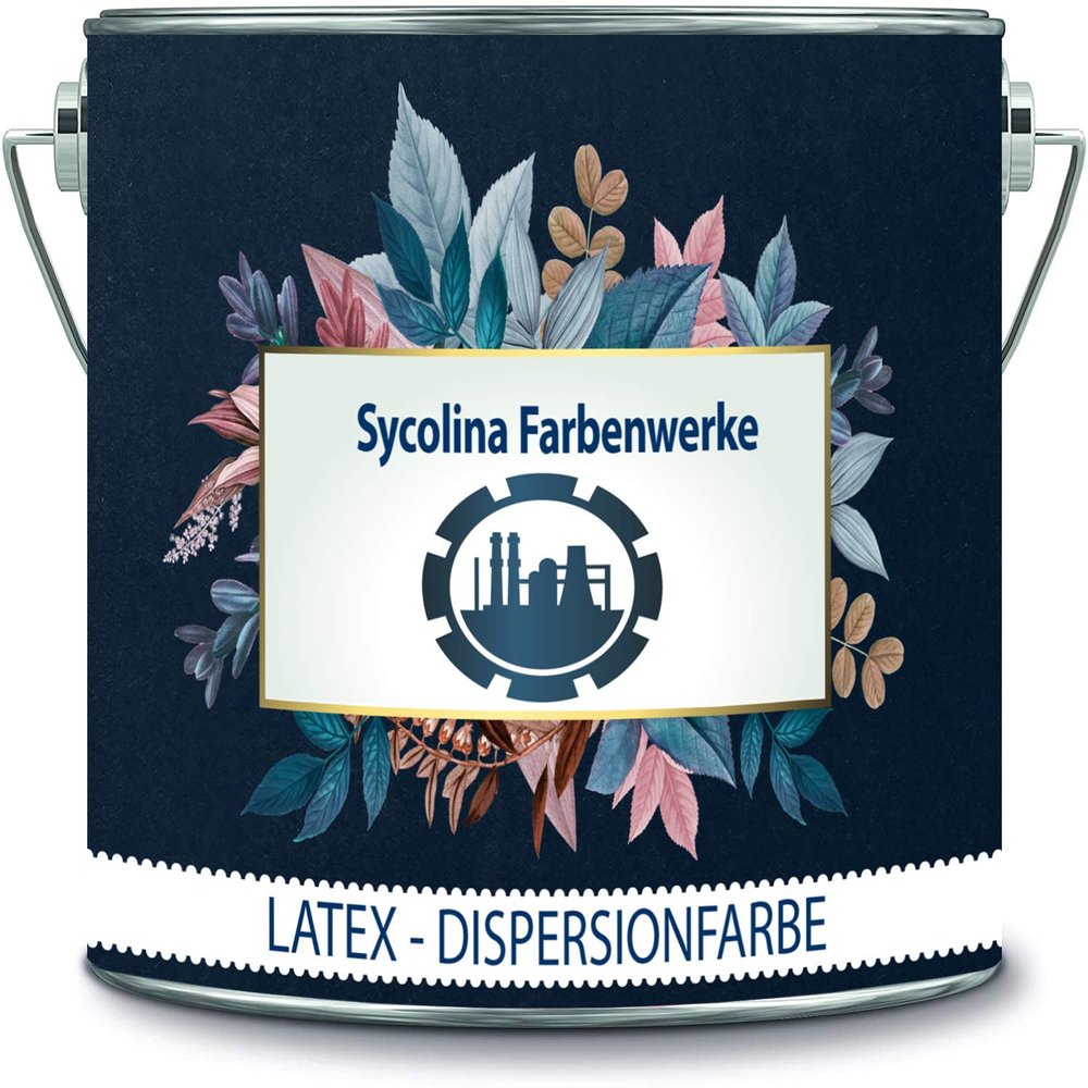 Sycolina Farbenwerke Latex Emulsion Wall Paint, Macchiato Beige, 5 L