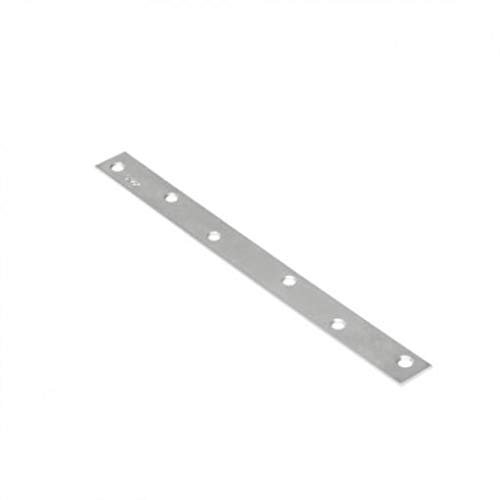 20x Flat Connector Plates, 246 x 22 mm, Galvanized