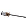 VBESTLIFE DC 12V 400 RPM N20 Micro Gear Motor, 16mm Shaft, M4x55mm Threaded Output Shaft view 2