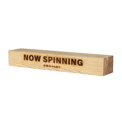 AC1015B-NA Now Spinning Record Stand for One Album - Natural Wood