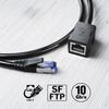 KabelDirekt Cat 7 LAN Extension Cable, 3 m, 10 Gigabit, RJ45 view 2