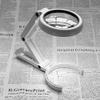 Meichoon Magnifying Glass Desk Lamp, 5X/11X Folding Magnifier Lamp, USB-Powered, with 8 LED Lights, for Reading, Hobbies, Jewelry, Crafts, or Workbench, UC08 view 2