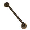 Handrail for Stairs, Indoor/Outdoor Banister Rail Support Kit, Antique Gold Copper, 5 ft/150 cm view 1
