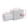 Xuulan Xianglaa JGY-370 DC Worm Gear Motor, 6 mm Shaft, Self-Locking, 6–24V view 3