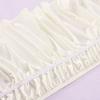 Elastic Ruffled Bed Skirt, Easy-Care, White, 150 x 200 + 38 cm view 3