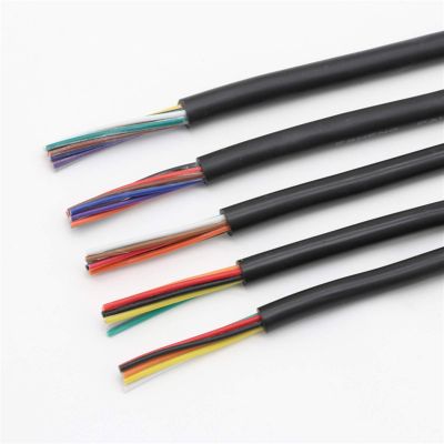 Pangyoo PYouo Copper Cable Signal Control Wire, 1 m, 20 AWG, Sheathed Audio Cable, 2–10 Cores